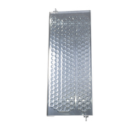Nouveau type de compresseur à plaque froide liquide en aluminium léger pour le refroidissement par eau de la batterie pour les applications de réfrigération EV