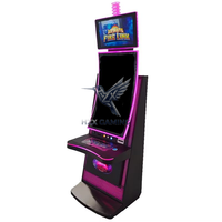 Arcade 43 pouces à écran tactile incurvé Fire Link pour machine de jeu de compétences, cabinet de jeu en métal, alimentation 110/220V pour utilisation multijoueur