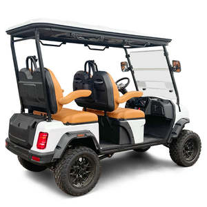 Voiturette de golf confortable à 4 places, batterie longue durée et système de freinage amélioré pour les visites panoramiques et le service de navette d'hôtel - Product Image 3