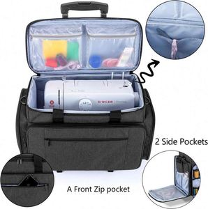 Échantillon gratuit : Sac de rangement portable et étanche pour fil à tricoter, personnalisable, pour fournitures de couture et de crochet - Product Image 3