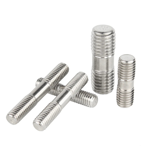 304 acier inoxydable Double extrémité tige filetée Double extrémité vis goujon dent bâton double tête barre filetée double extrémité filetée <span class=keywords><strong>tang</strong></span> - Product Image 4