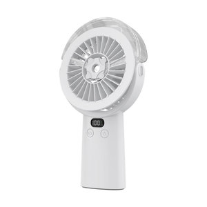 Handheld Mist Fan Portable Usb Rechargeable Cooling Fan With <b>Humidify</b> Function Black Color - Product Image 5