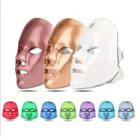 Masque facial LED OEM pour la thérapie par la lumière, masque pour le visage et le cou pour la régénération de la peau, le collagène, les rides, les soins de la peau du visage