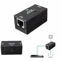 2025 ESCAM 10M/100Mbp Pasivo POE Power Over Ethernet Inyector Splitter Adaptador de montaje en pared para redes de cámaras IP CCTV