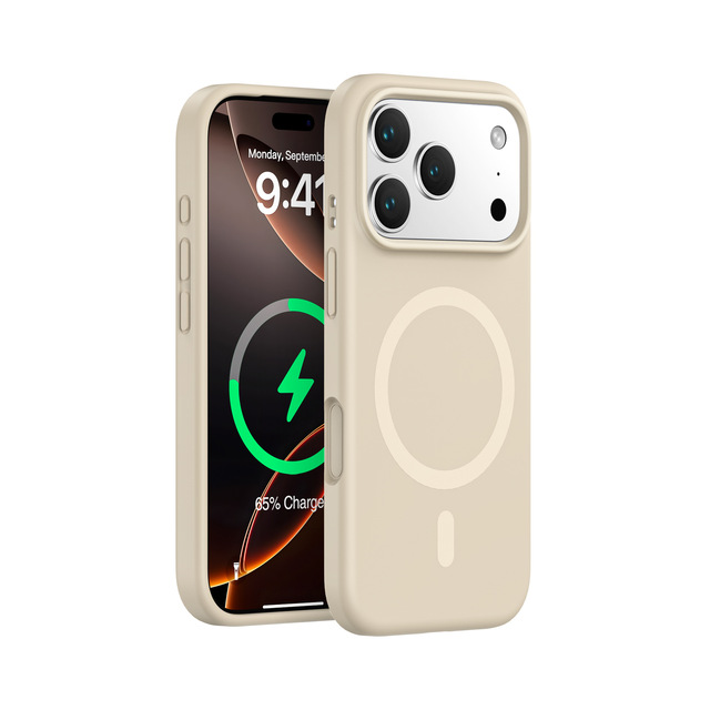 Strong Magnetic Liquid Silicone Case for iPhone 17 17 Pro 17 Air 17 Pro Max Soft Bumper Shockproof Good Quality Mobile Cover