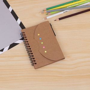 Libreta Personalizada con Logotipo, Multifuncional, Combinada, de Papel Kraft, con Espiral, Regalos Promocionales Personalizados - Product Image 6