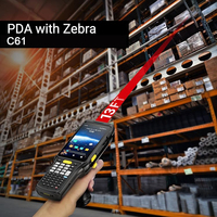 Pda de mano Precio Android 13 Smartphone Código de barras Candy Data Collector Estación de acoplamiento Rfid 4G Ram Computadora móvil resistente