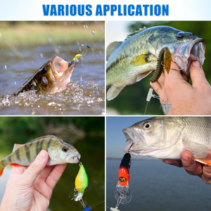 70 pièces <span class=keywords><strong>de</strong></span> glissières <span class=keywords><strong>de</strong></span> lest robustes avec connecteurs <span class=keywords><strong>de</strong></span> poids pivotants à mousqueton Duo-Lock en acier inoxydable pour la pêche au poisson-chat - Product Image 6