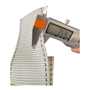 Correa de Poliéster de 7.5cm, Blanca, Resistencia a la Rotura de 9 Toneladas, Alta Resistencia, Correa de Amarre para Carga Pesada - Product Image 1