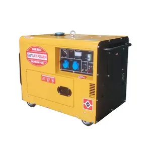 Hot Sale Silent Diesel Generator 6kw 6kva 50hz/60hz Mini tragbarer Diesel generator für zu Hause/