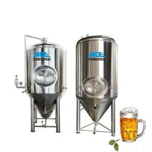 1000L Aço Inoxidável Comercial Fermentador Fv Cct Ckt Para Brewpub Restaurante Craft Brewery Tanque de Fermentação Da Cerveja 5000L