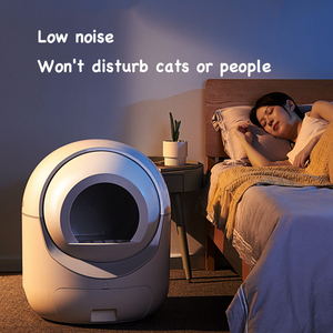Fabrication OEM/ODM de litières automatiques connectées Wi-Fi personnalisables, bacs à litière intelligents de luxe, produits pour animaux de compagnie haut de gamme à nettoyage automatique - Product Image 2