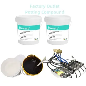 Hot Sale Two-component Waterproof Deep Curing Power Supply PCB CPU New Energy Sealing Silicone Potting Compound Electronic C