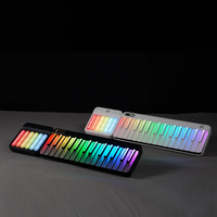 PopuPiano Piano Portable Intelligent, Contrôleur MIDI, Clavier LED Intelligent, Pad d'accords Puissant