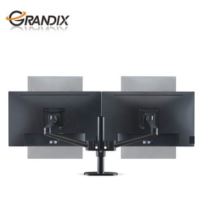 Pieno Articolazione Regolabile in Altezza Morsetto Da Tavolo A Doppia <span class=keywords><strong>Monitor</strong></span> Desk Mount Supporto 2 Supporto Del <span class=keywords><strong>Monitor</strong></span> - Product Image 4