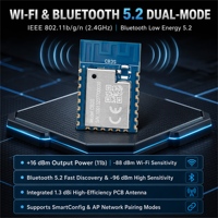 Tuya CB3S Modul Wi-Fi Dual-Mode Daya Rendah dengan Chipset BK7231N untuk Soket Pintar dan Lampu Pintar