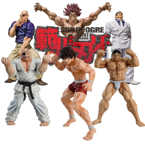 Figura <span class=keywords><strong>de</strong></span> Anime <span class=keywords><strong>de</strong></span> 15-22cm, 4 estilos, Hanma Yujiro <span class=keywords><strong>Jack</strong></span> Hanma Baki Hanayama Kaoru, figuras <span class=keywords><strong>de</strong></span> hijo <span class=keywords><strong>de</strong></span> ogro, juguetes, figurita <span class=keywords><strong>de</strong></span> Manga - Product Image 1