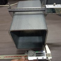 Excelentes Tubos de Acero Cuadrados Recubiertos de Zn-Al-Mg Resistentes a la Corrosión para Seguidores de un Solo Eje