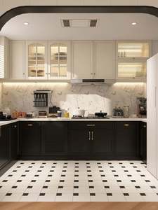 Gabinetes de Cocina Modulares de Diseño Moderno con Despensa e Isla, Venta al por Mayor - Product Image 6