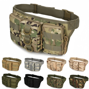 Factory Direct Tactical Fanny Pack - Men's Waist Belt Bag for <b>Camping</b> Hiking with Multi-Pockets - Product Image 5
