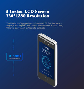 スマートで多言語対応AI顔認識センサーを備えたインテリジェントアクセス制御デバイス - Product Image 5