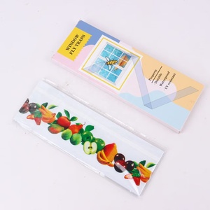 Piège à colle transparent jetable, non toxique, écologique et solide pour mouches des fruits et moucherons, pièges à mouches transparents pour fenêtres - Product Image 1