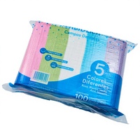 Bavette dentaire jetable en papier laminé PE, tablier dentaire imperméable et résistant aux taches pour clinique dentaire, personnalisation disponible