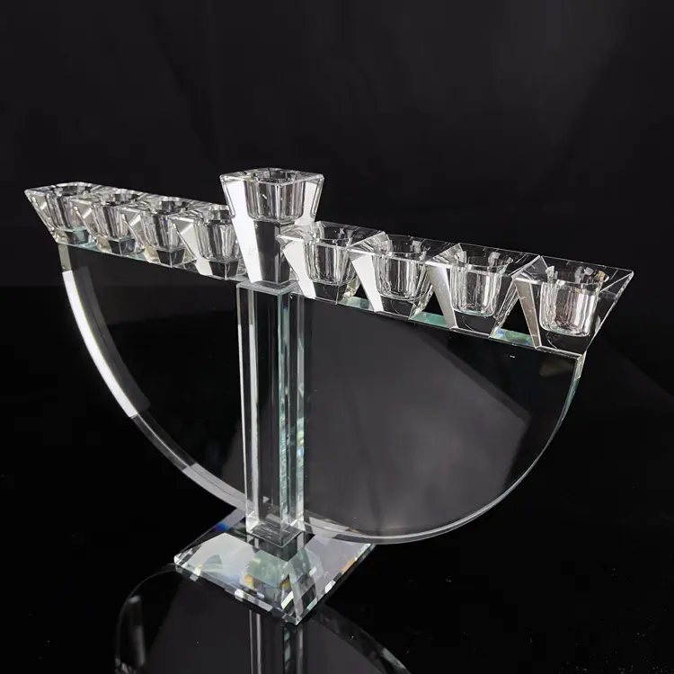Unique cristal menorah chandelier MH-1309