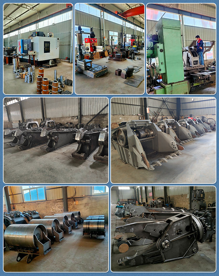 Adjustable Length Chain Saw Cutter Trench Cutter for Excavator