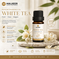 Huile parfumée premium 10 ml Thé Blanc pour diffuseur d'arômes sans eau, diffuseur à bâtonnets et bougie parfumée pour la maison, vente en gros, direct usine