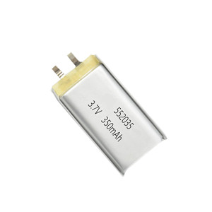 3.7V 330mah עופרת סוללה גרוטאות נטענת DTP552035 מצב מוצק סוללה - Product Image 2