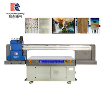 Impresora de inyección de tinta plana UV de grado industrial duradera y eficiente a precio de fábrica para vidrio, metal, madera y plástico