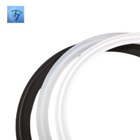 Joints d'étanchéité ronds noirs personnalisés en caoutchouc EPDM FKM, silicone, PTFE pour colliers de serrage Tri-Clover -200°C à 200°C Dureté 70