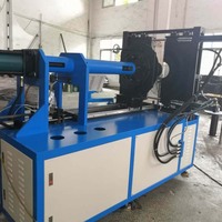 Machine ondulée automatique de vague de tuyau de tube de coude de tuyau de ventilation d'acier inoxydable de tuyau d'échappement de fumée