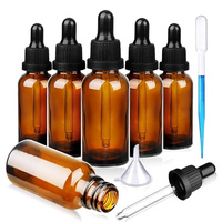 Flacons Compte-Gouttes en Verre pour Huiles Essentielles Personnalisés Cosmétiques 15ml 30ml 100ml Bouteille Compte-Gouttes en Verre Ambré Emballage Boîte