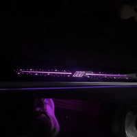 Lumière Ambiante Dynamique Arc-en-ciel Symphonie Style Gravure Laser Électroplaquée (Axe Court) pour BMW Série 3 G20 (2020-2022)