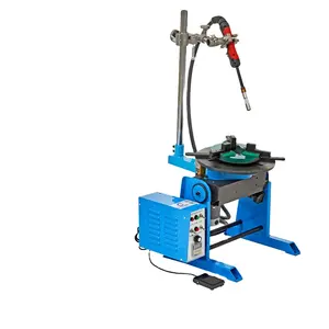 Mig Tig Tube Steel Elbow Welding Turntable posicionador Máquina 100kg 50kg no estoque