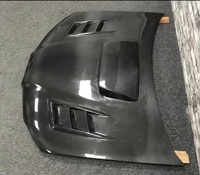 Capot en fibre de carbone style TF pour Impreza WRX/STI 9ème génération 2006-2007, fixation par boulons, avec boulons neufs inclus