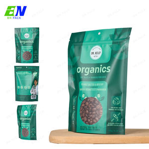 Kunststoff-Haustier-Hundefutterverpackungsbeutel mit wiederverschließbarem Reißverschluss OEM-Hundefutterbeutel kundenspezifischer Standbeutel für Haustierbehandlung - Product Image 5