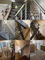 Système de balustrade en acier inoxydable DF Outdoor pour bateaux, balcons et escaliers – Conception moderne pour balcons en fer et ciment