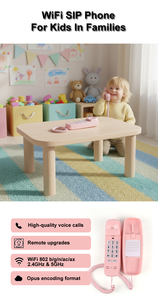 <span class=keywords><strong>Telefono</strong></span> IP WiFi SIP Professionale Personalizzato per Bambini KS20, Uso Domestico Familiare Senza Scheda SIM, Aggiornamento Remoto 802.11 Ax/ac/n/g/b VoIP - Product Image 4