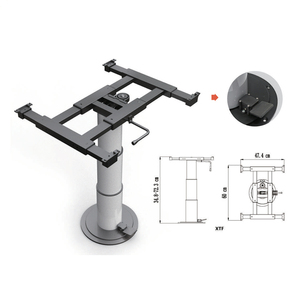 Patas de Mesa Metálicas para <span class=keywords><strong>Caravana</strong></span>/RV de la Mejor Calidad, Patas de Mesa Plegables para Autocaravana con <span class=keywords><strong>Precio</strong></span> de Venta Directo de Fábrica - Product Image 2