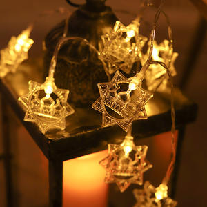 Lumière de château étoile de lune <span class=keywords><strong>2023</strong></span>, nouvelle lumière Eid Mubarak, lumière musulmane du Moyen-Orient, mosquée creuse, guirlande lumineuse LED féérique, décoration du Ramadan - Product Image 5