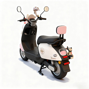 Nouveau Design 2025 Tricycle Adulte 60V Moto de Loisirs 2 Roues Haute Vitesse Antivol pour Femmes Q8 Moto Électrique Rapide - Product Image 4