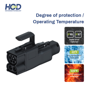 Adaptador de Carga Rápida HCD CCS2 a GB/T DC 1000V 300A/400A, <span class=keywords><strong>Conector</strong></span> de Alta Potencia para Vehículos Eléctricos, Nuevo, Certificado IP65 CE/FCC - Product Image 1