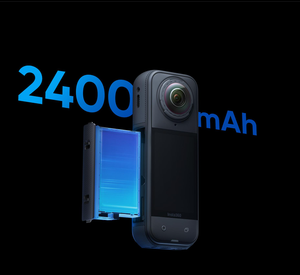 Cámara de Acción Insta360 X5 8K 30fps 360, Sensores Duales de 1/1.3'', Foto de <span class=keywords><strong>12K</strong></span>, IA NPU, FlowState 3.0, Resistente al Agua, Cámara de Vlog VR Portátil - Product Image 5