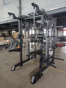 DINUO thương mại đa phòng tập thể dục trạm lớn chất lượng cao đa chức năng tập thể dục Smith máy với Trọng lượng nâng Đào Tạo - Product Image 4