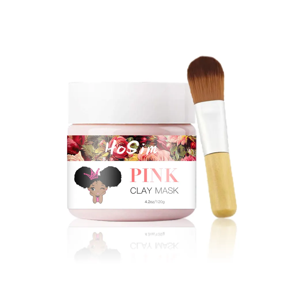 Natural Amazon Top Sale Beauty Products For Women Face Maskss Beauty Cosmetics Rose Clay Mask