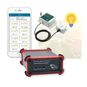 lora light monitoring remote RF 433Mhz 0-200K lux Wireless Light Sensor high precision data logger