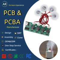 Conception et assemblage de circuits imprimés personnalisés pour carte de contrôle de nébuliseur compact, services SMT